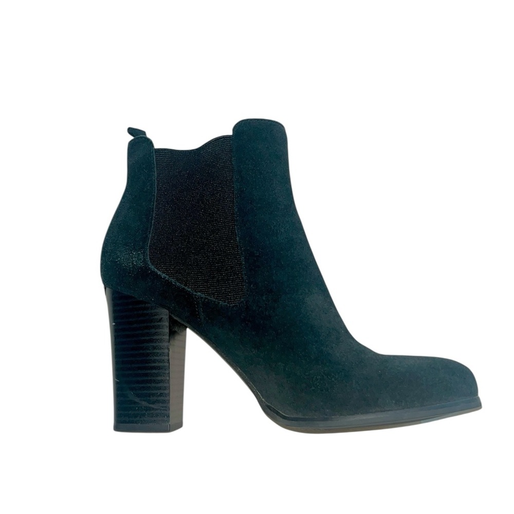 Michael Kors Black Suede Heeled Boots Size 8.5 NWOT - Picture 5 of 9